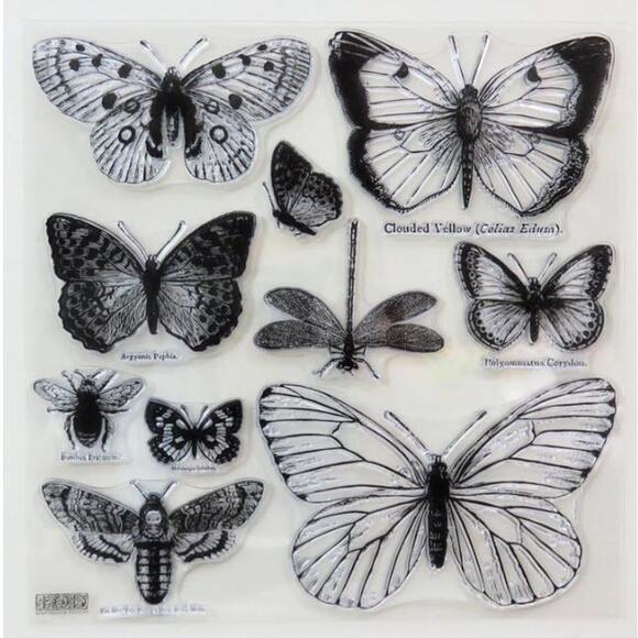 Butterflies 12x12 IOD Decor Stamp New | Mercari Butterflies 12x12 IOD Decor Stamp